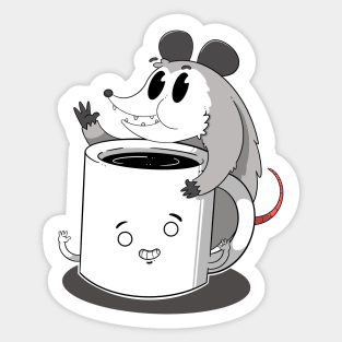 Trash Coffee Sticker